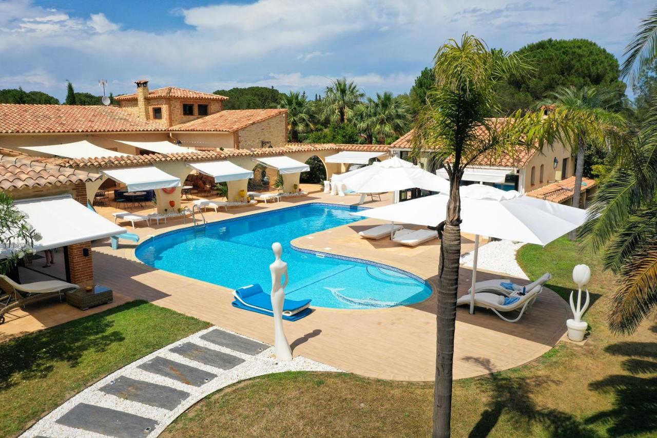 Chambre D'Hotes & Spa Mas Dels Esquirols Saint-André Dış mekan fotoğraf