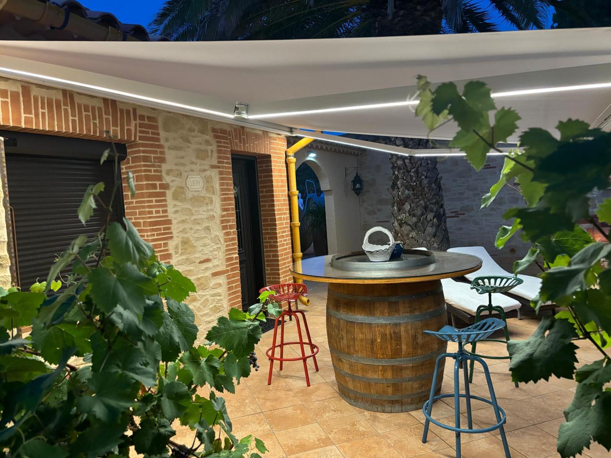Chambre D'Hotes & Spa Mas Dels Esquirols Saint-André Dış mekan fotoğraf